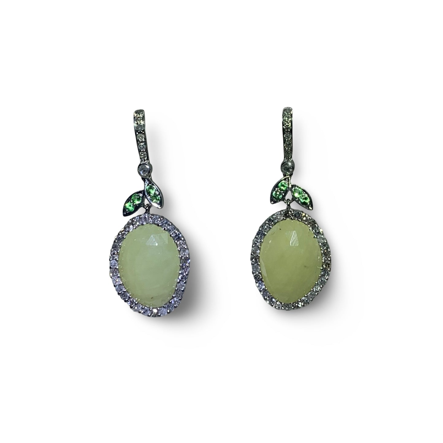 Earrings Silver Gemstones