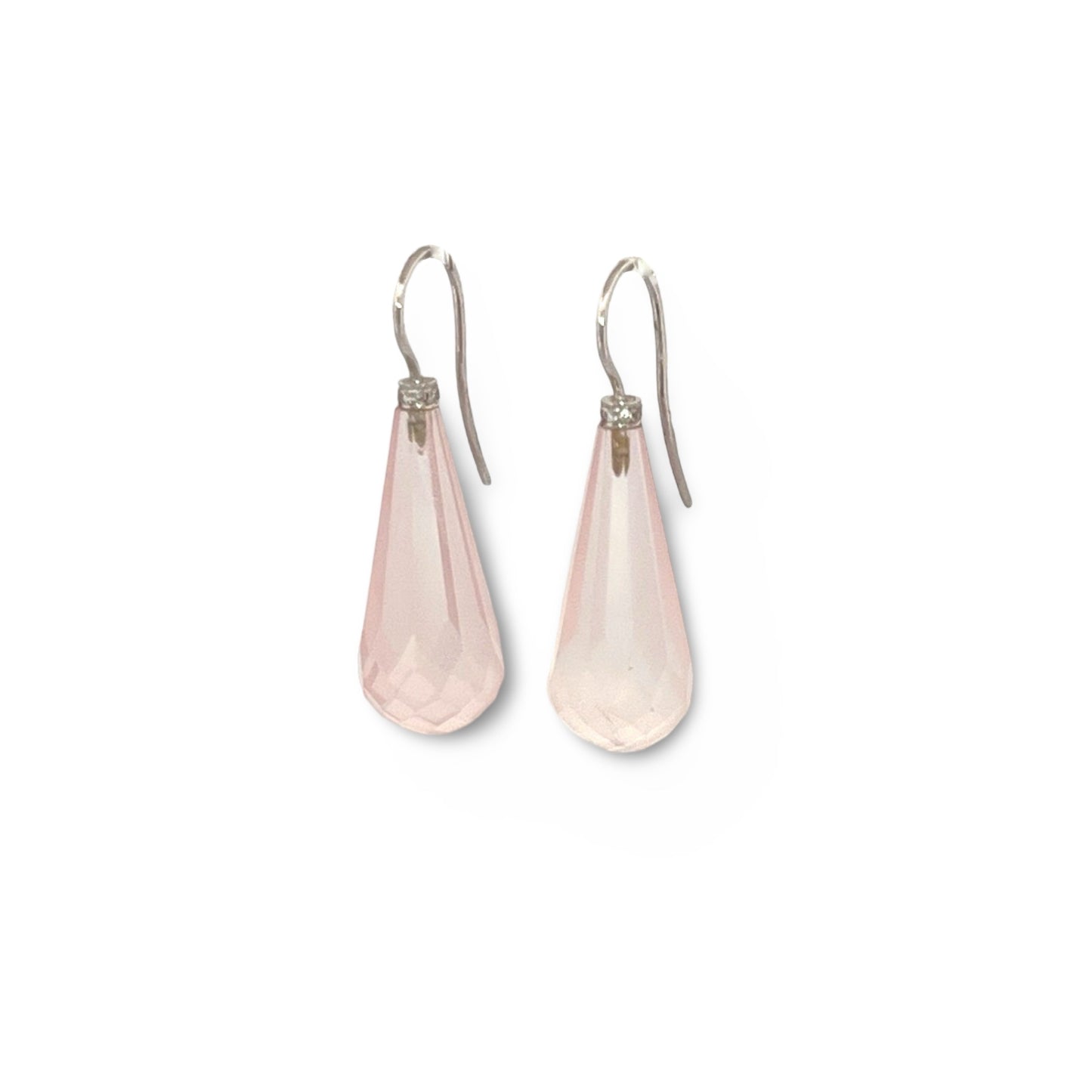 Earrings Rose Quartz