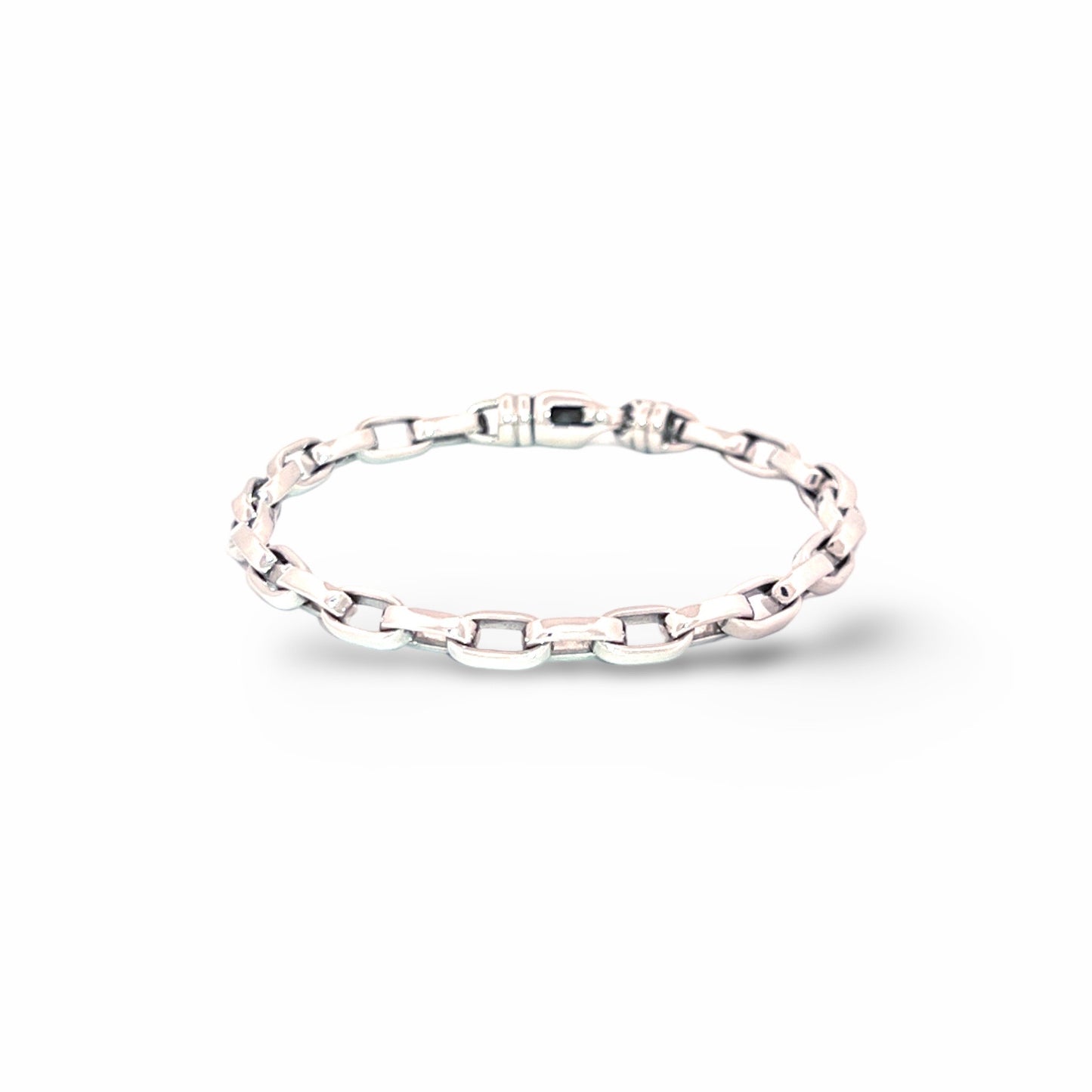 Armband i 18K Vitt Guld – Ankarvariant