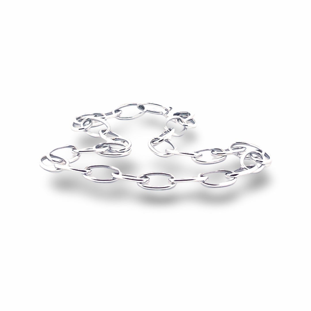 Gold chain 18k white gold