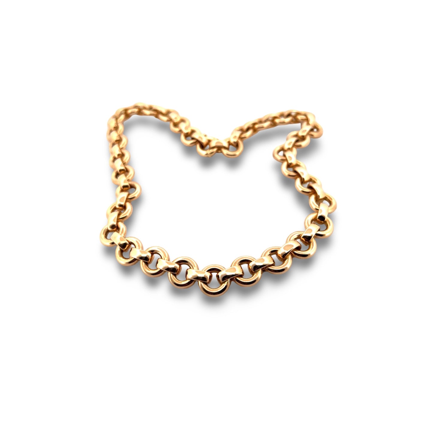 Collier 18k guld fantasi