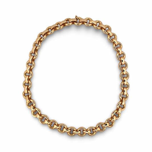 Collier 18k guld fantasi