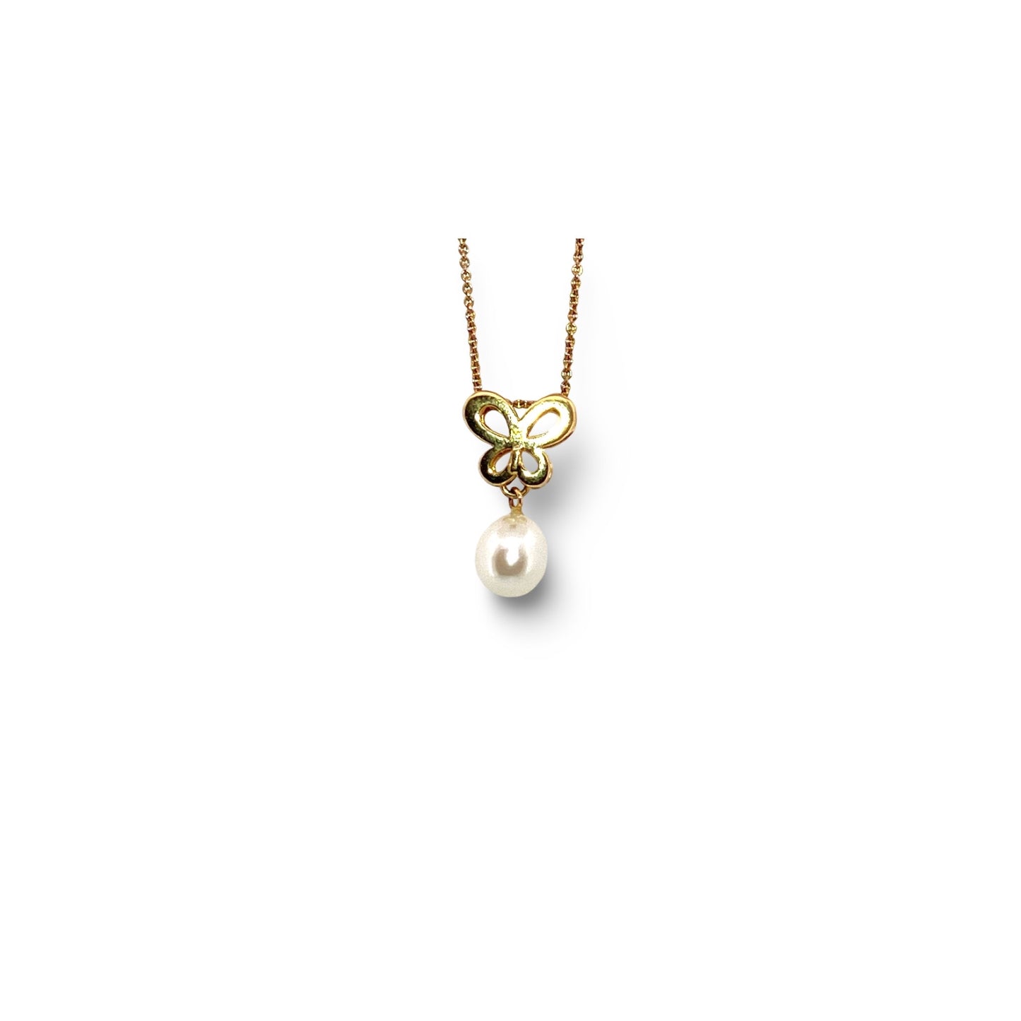 Pendant with chain Gold