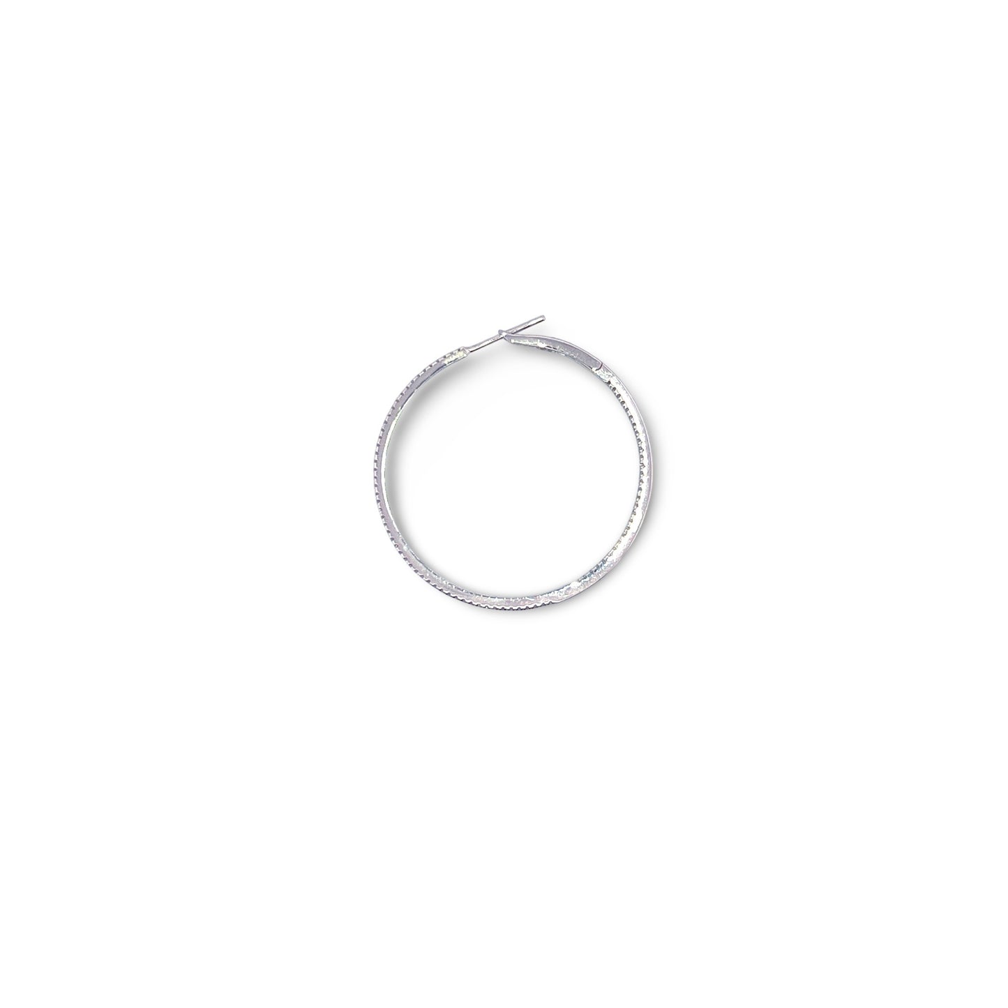 Creol 18k vitguld Diamanter 25mm