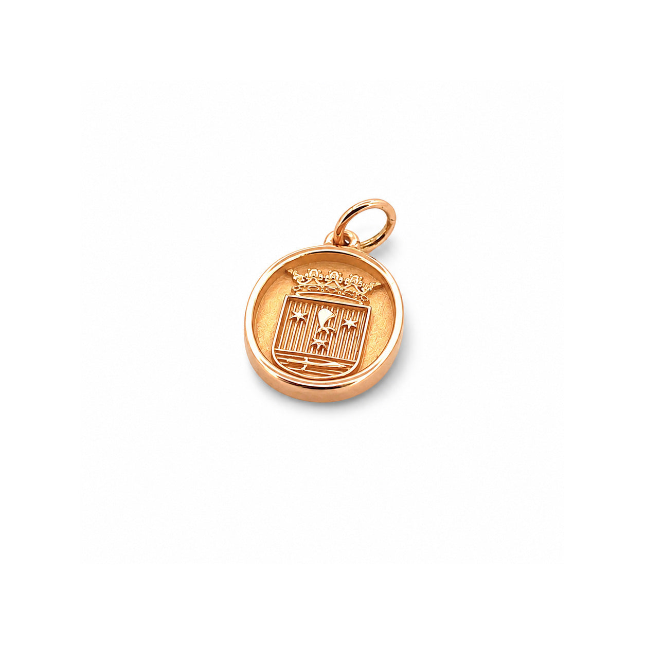 Hänge 18k med heraldiskt motiv